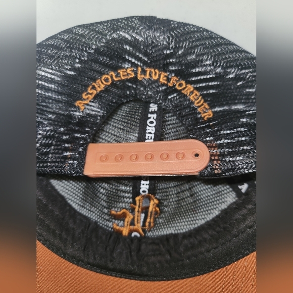 Black/Brown Assholes Forever Cap - Picture 7 of 8
